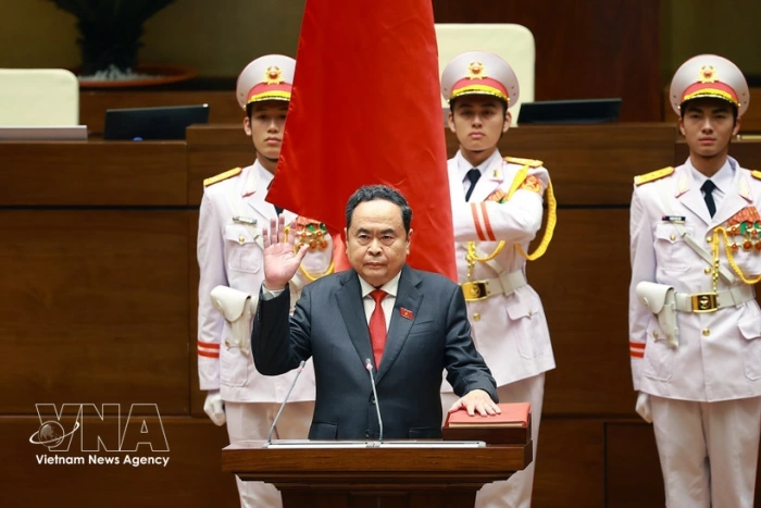 Tran Thanh Man re-elected as Chairman of National Assembly