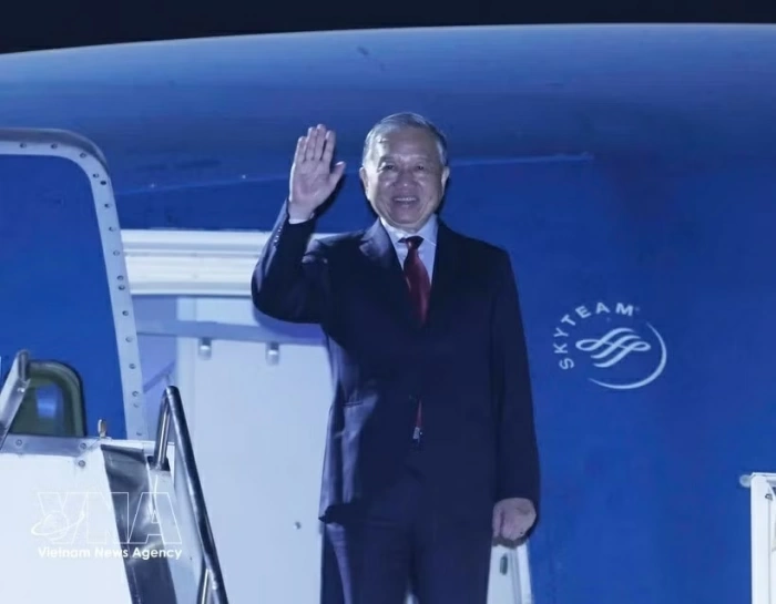 Party General Secretary, State President To Lam concludes state visit to India