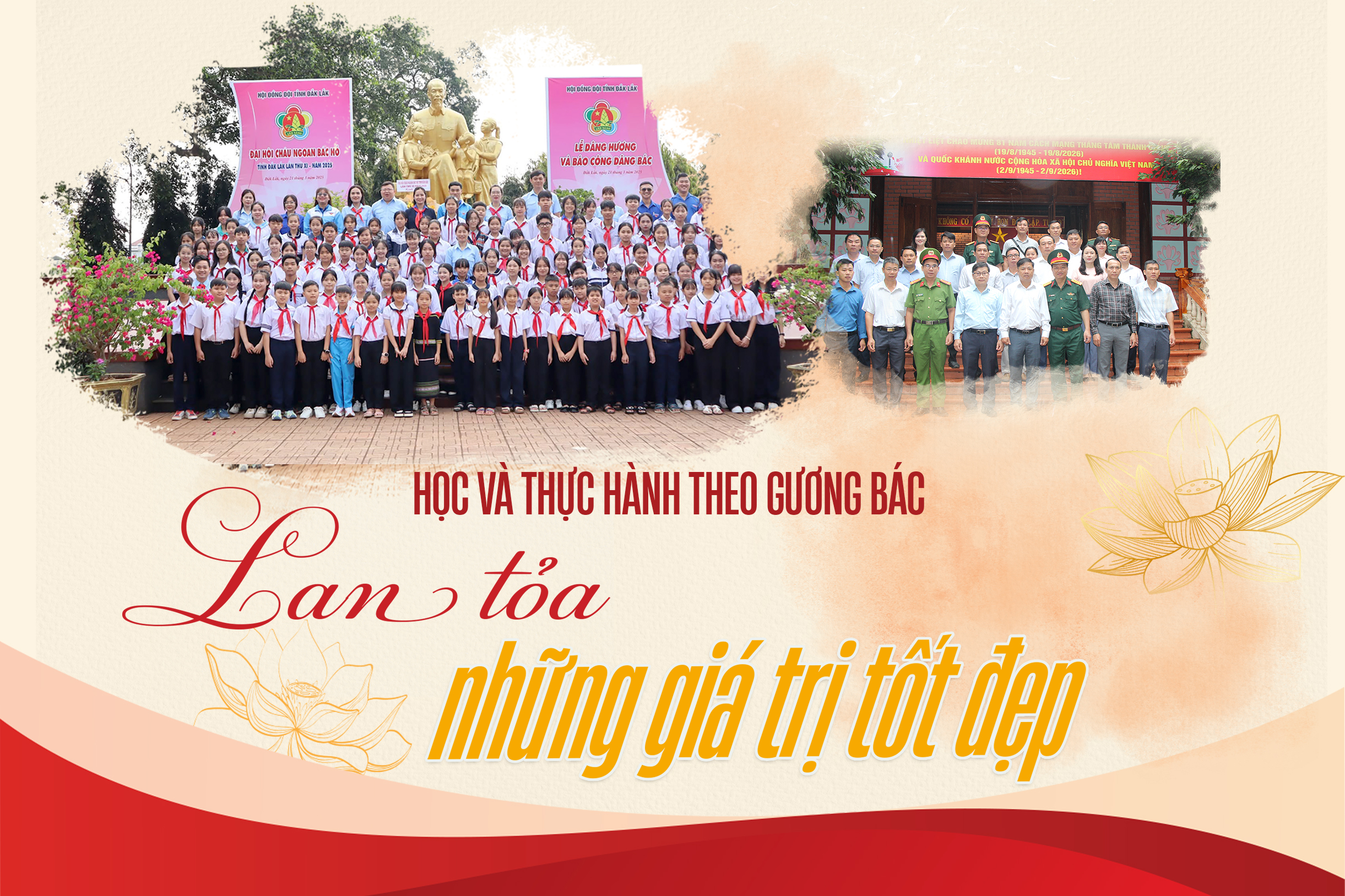 (E-Magazine) Học và thực hành theo gương Bác: Lan tỏa những giá trị tốt đẹp
