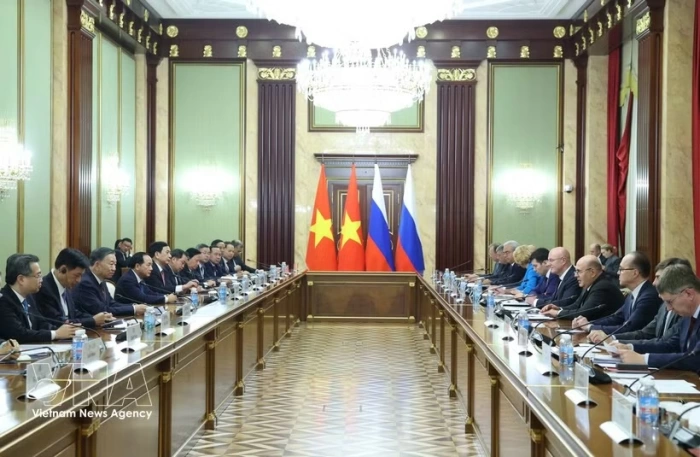 Vietnamese, Russian leaders call for stronger trade cooperation