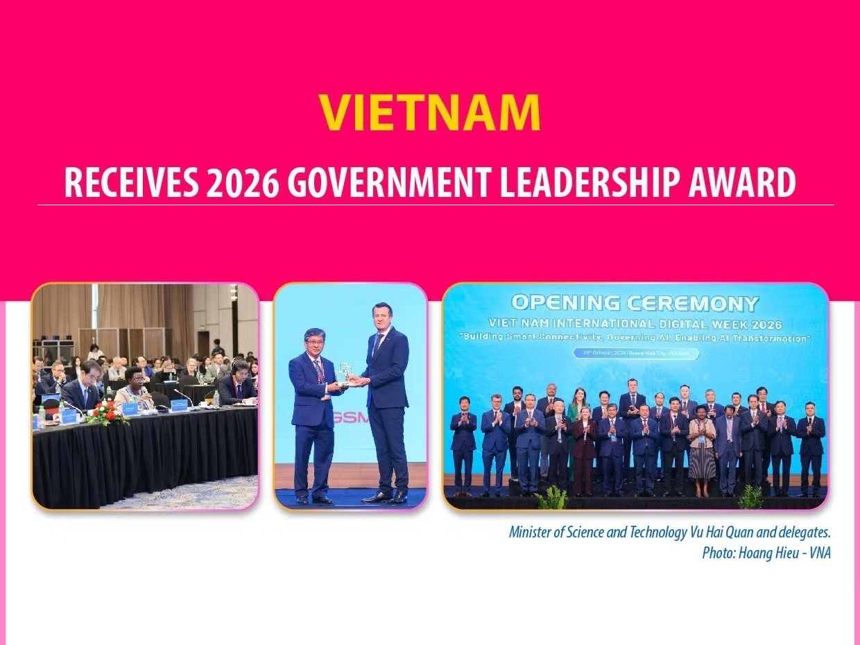 Viet Nam receives Government Leadership Award 2026