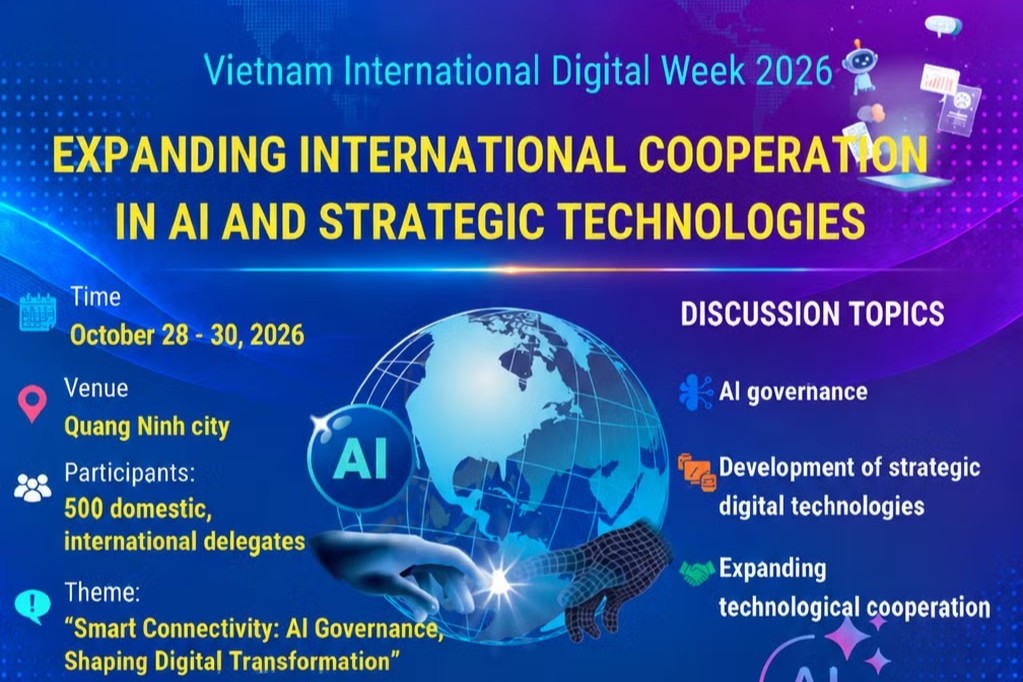Viet Nam International Digital Week 2026 advances AI, digital cooperation