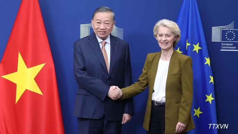 Viet Nam regards European Union as one of its priority partners: Top leader